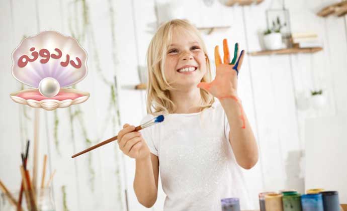 آموزش نقاشی کودکان با استفاده از طرح های ساده و ترکیب رنگ