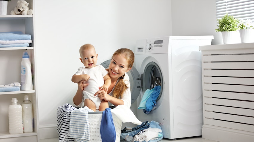نکات طلایی برای شستن لباس کودک و نوزاد