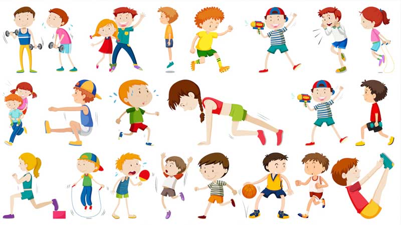انواع ورزش کودکانه برای افزایش قدرت ذهن