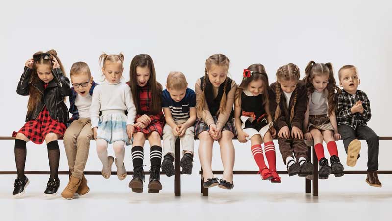 شخصیت کودک و ارتباط آن با نوع پوشش و رنگ لباس کودک